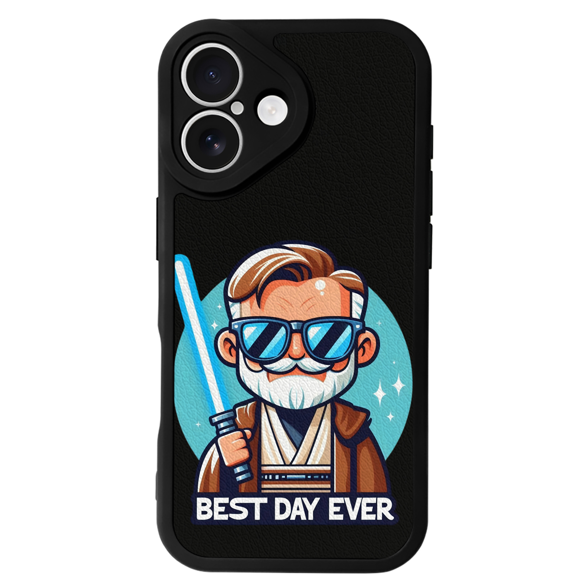 （画像用） スター・ウォーズ Star Wars 【iPhone 16シリーズ対応】シリコンスマホケース（レザー調） 材質：シリコン